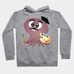 Bruno the Artsy Octopus Hoodie